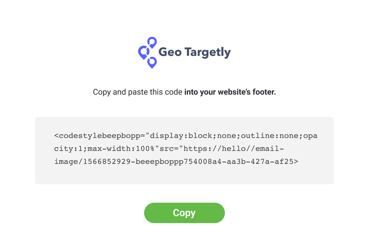 generate a dynamic short URL or connect your custom domain