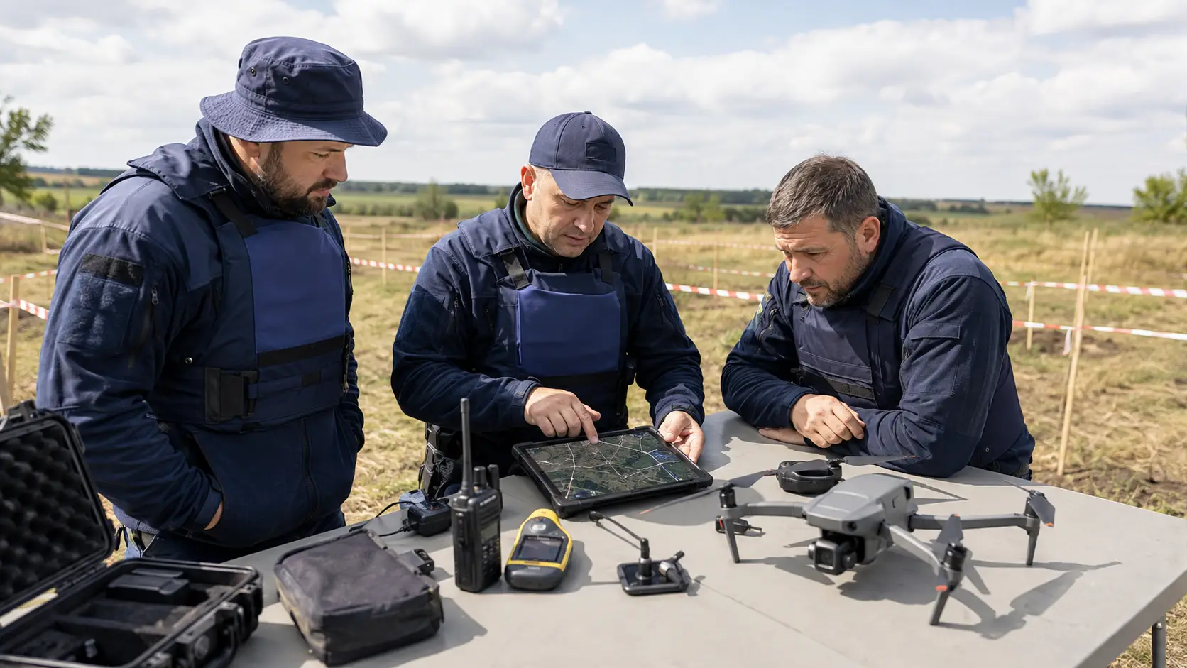 Сучасні технології та обладнання для гуманітарного розмінування в Україні