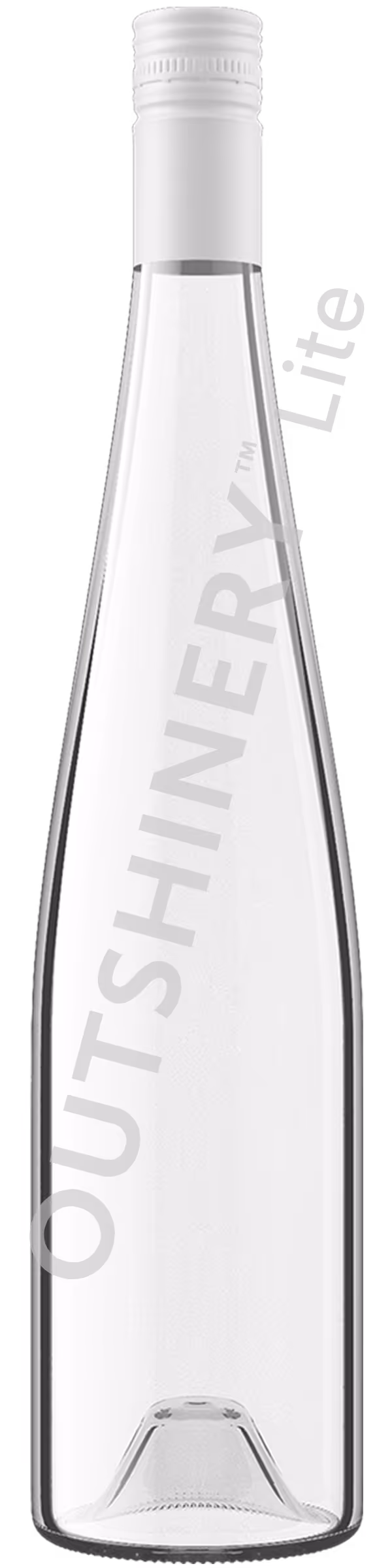 Tall Straight Hock with screwcap — Riesling/Alsace bottle render