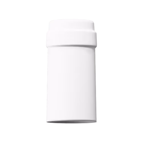 Matte capsule — velvety white