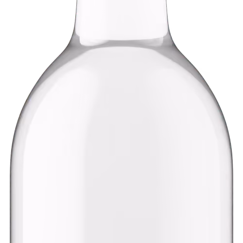 Flint clear glass, shows true wine color