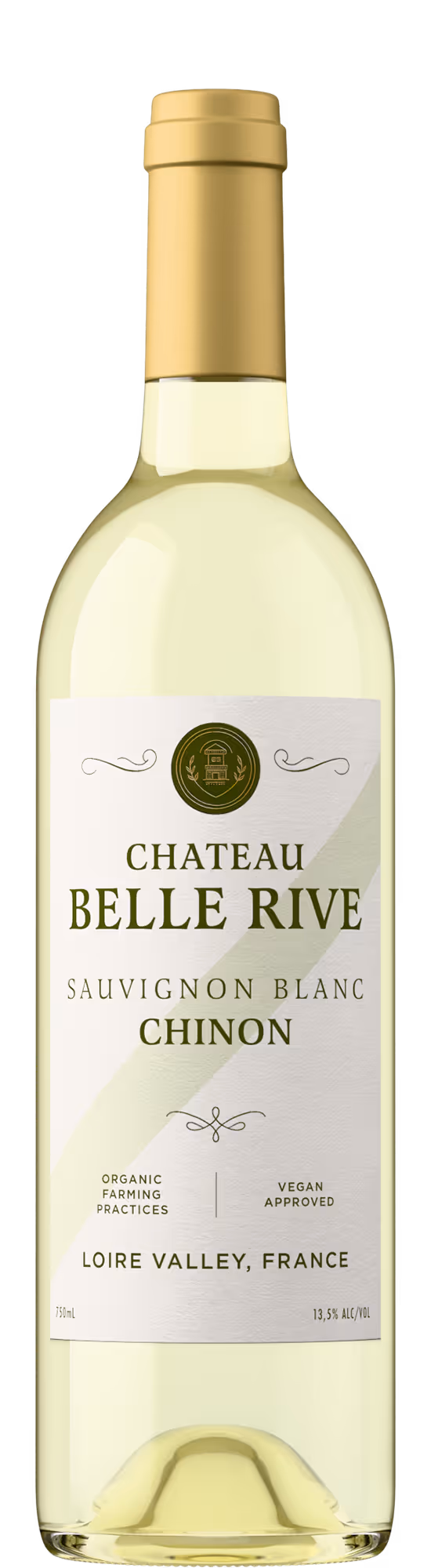 French Sauvignon Blanc bottle shot created as part of a series on Outshinery Lite effortlessly.