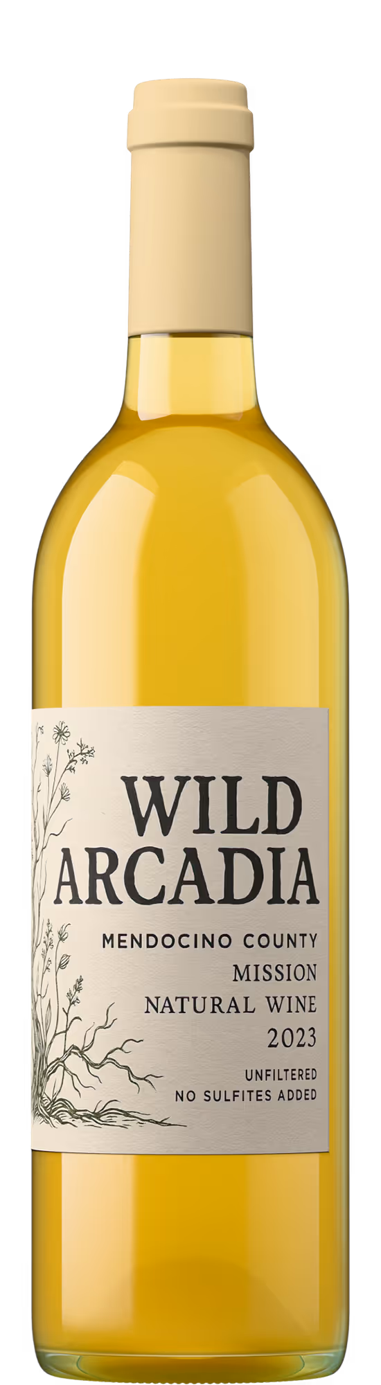 The results of Outshinery Lite after submitting a California Mission natural wine label (as a HD image)