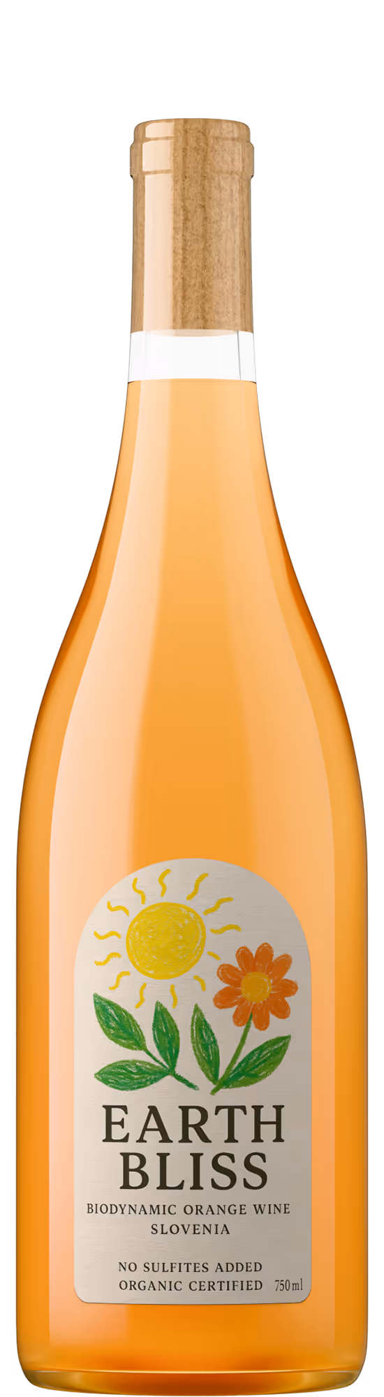 Biodynamic orange wine from Slovenia photographed entirely virtually thanks to Outshinery Lite