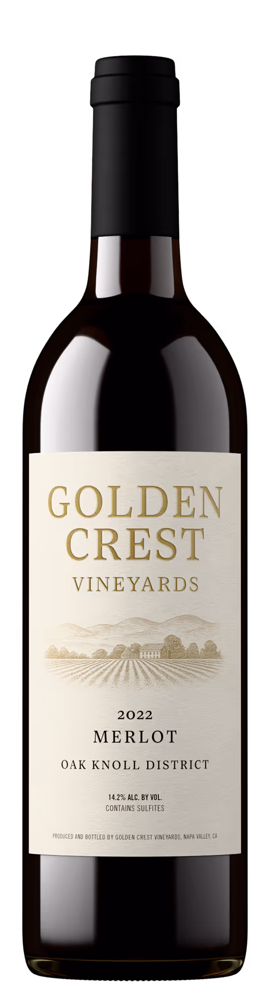 Merlot from Napa Valley's Oak Knoll District, beautifully captured by Outshinery Lite. No physical product required.