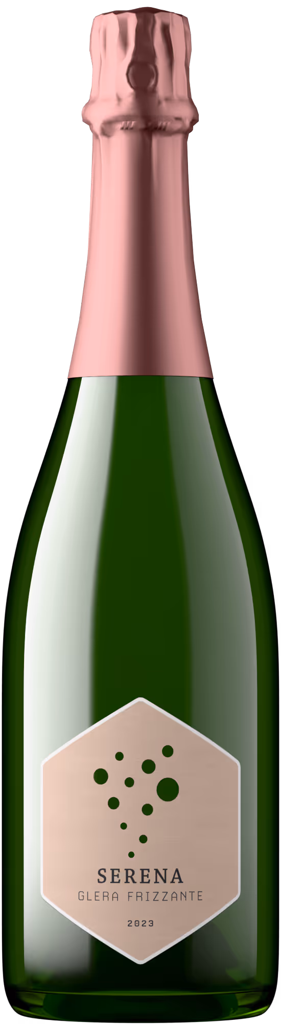 bottle knockout by Outshinery Lite of an Italian Frizzante