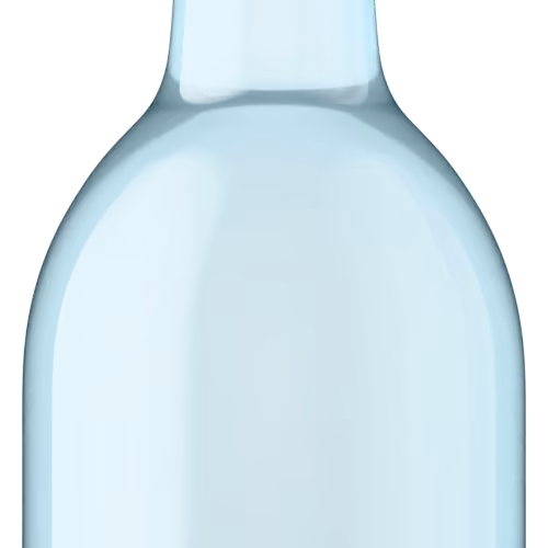 Arctic blue, cool pale-blue glass often used for crisp, youthful whites