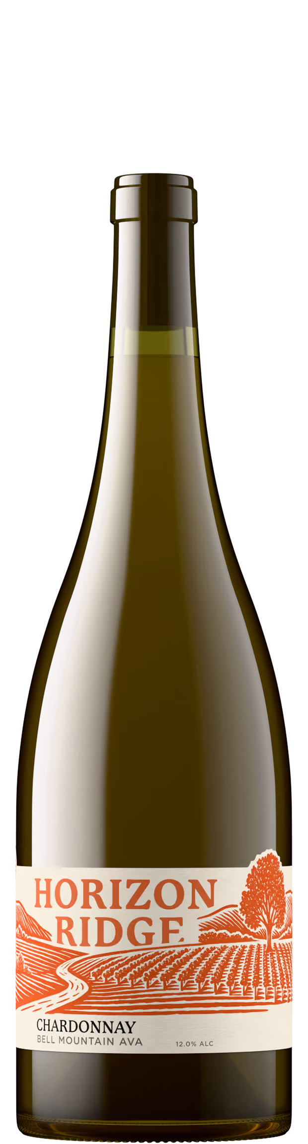 Photorealistic wine bottle shot generated by Outshinery Lite