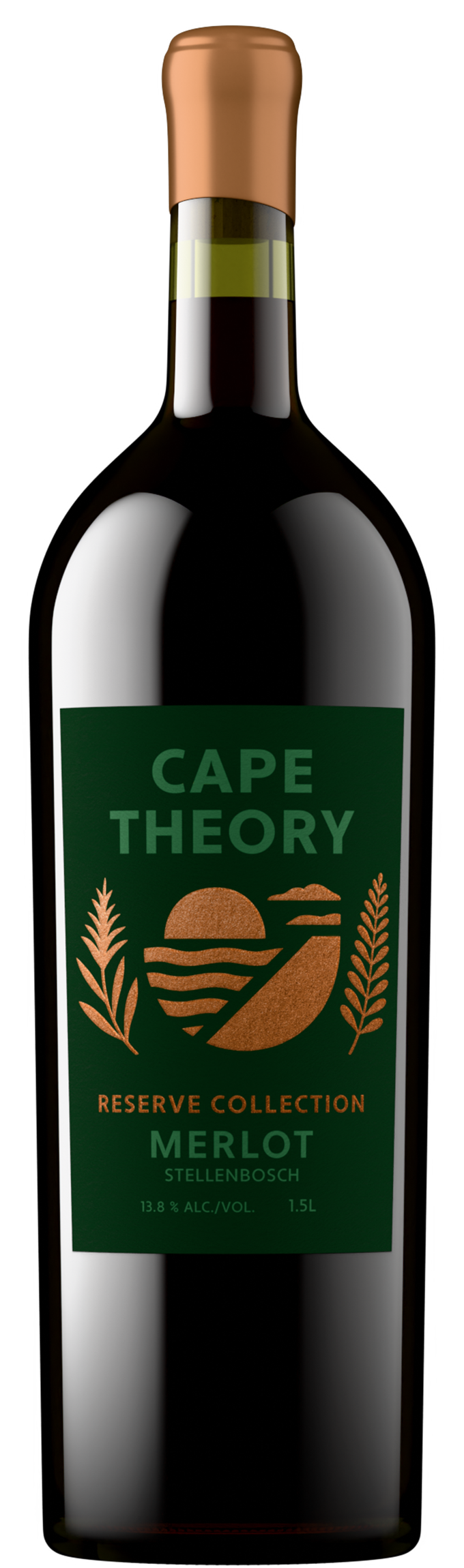 Wine bottle configuration card showing available packaging option in the Outshinery Lite library