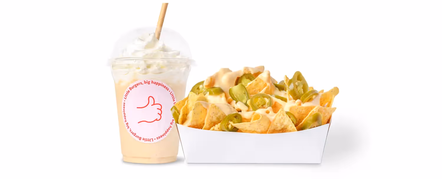 Milkshake et nachos Little Huggy's