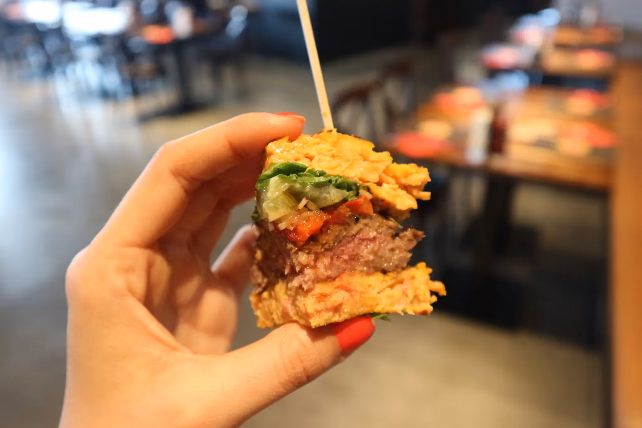 Bouchée homi burger Huggy's bar