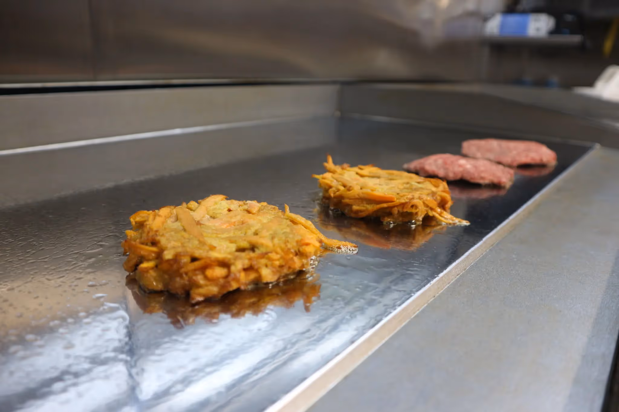 Patty burger Rosti de patate douce