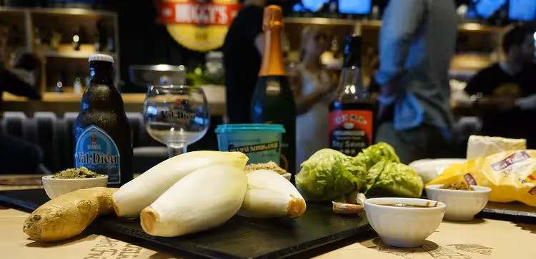 ingrédients burger Julien Lapraille Huggy's bar