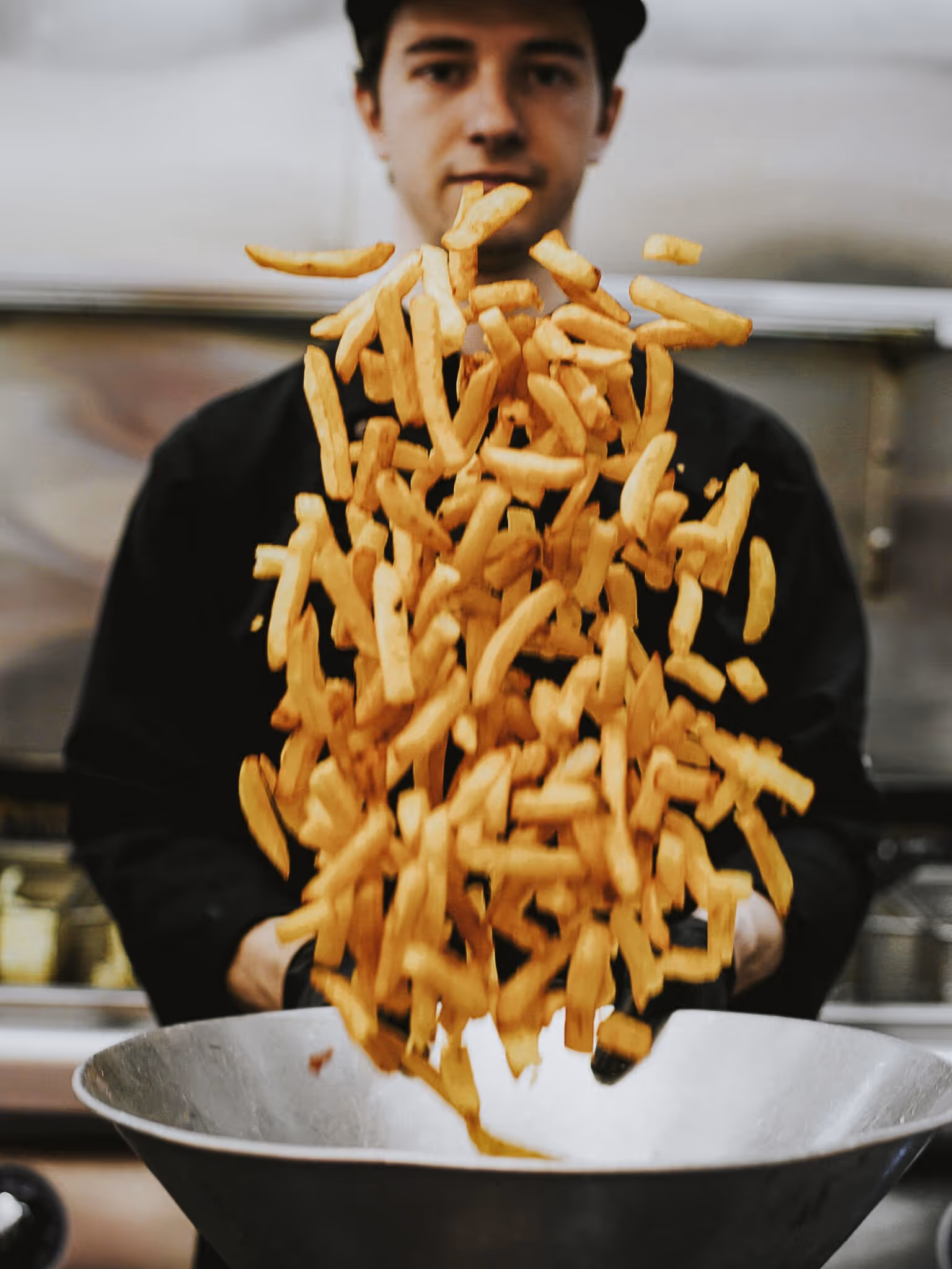 The best fries are at HUGGYS