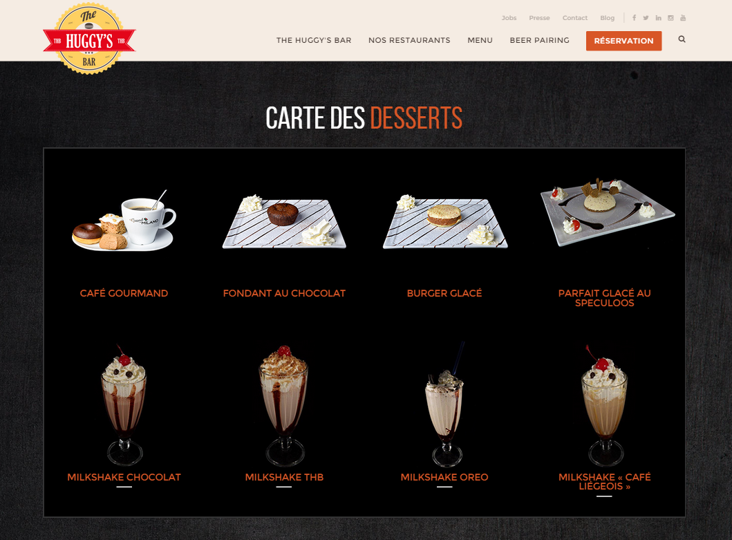 desserts