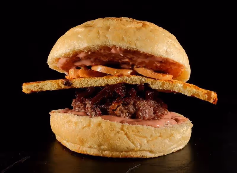 Foie Gras Burger Huggy's bar