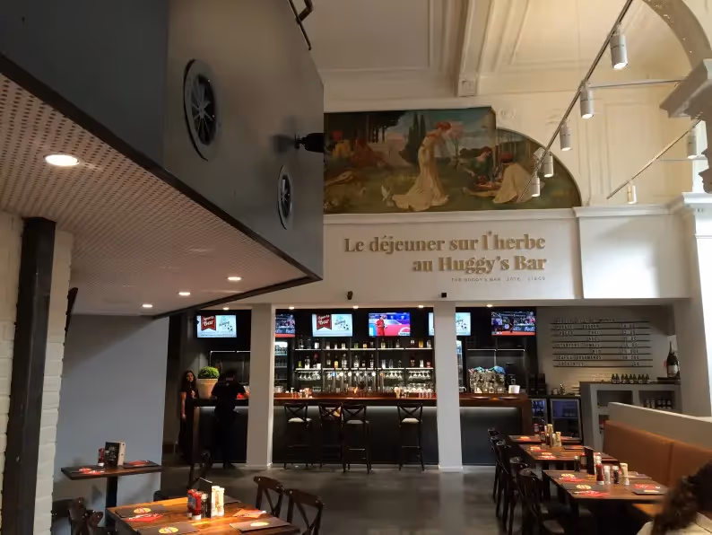 huggys'bar ouverture restaurant liège passage lemonnier