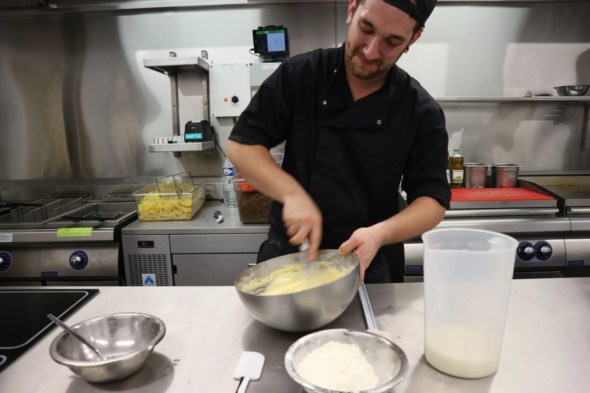 Marvin chef cuisinier huggy's bar