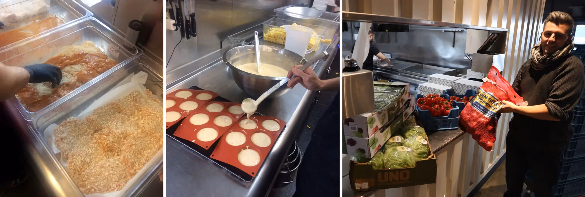 Panure burger huggy's bar