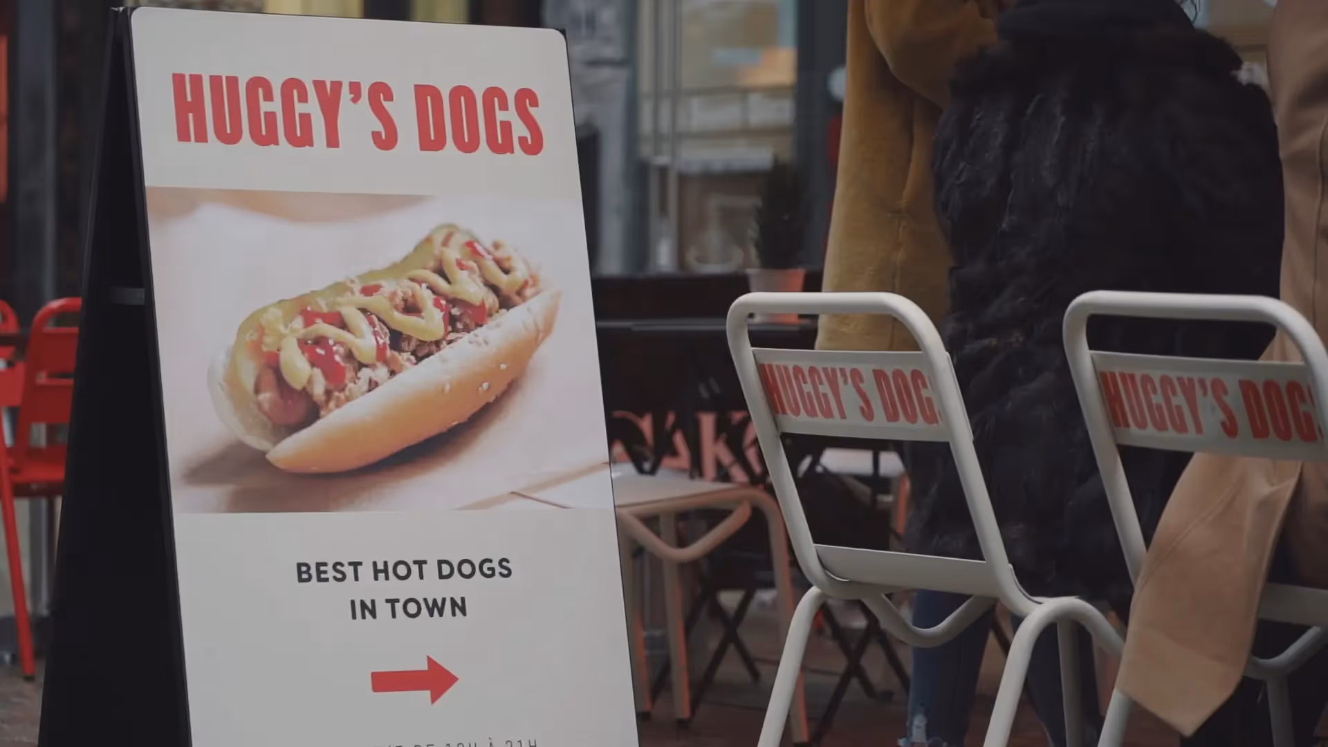 pancarte huggy's dog liège