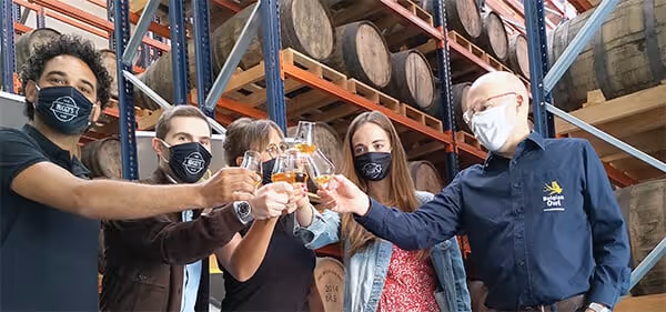 Whisky Belgian Owl X The Huggy’s Bar