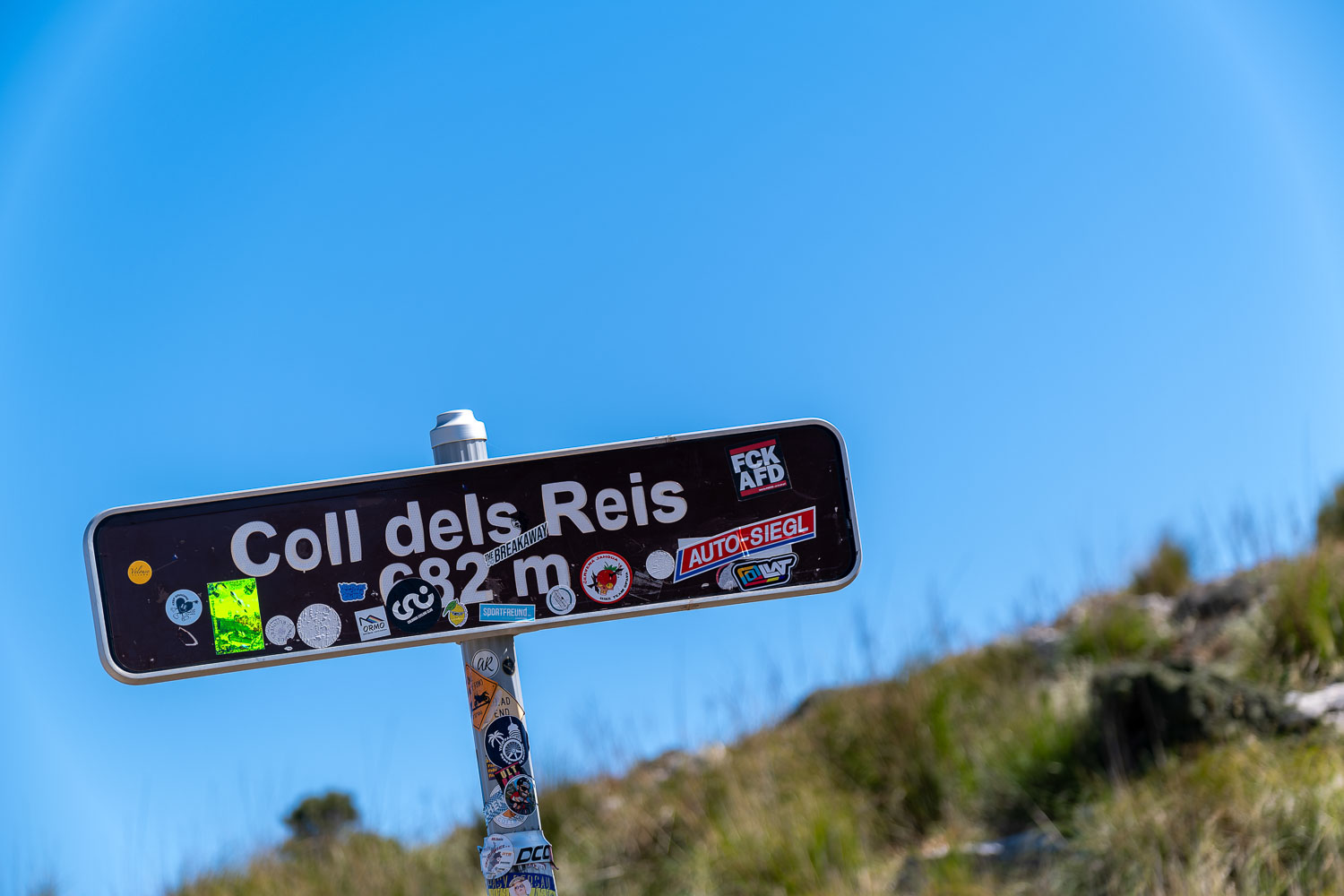 Coll Dels Reis sign