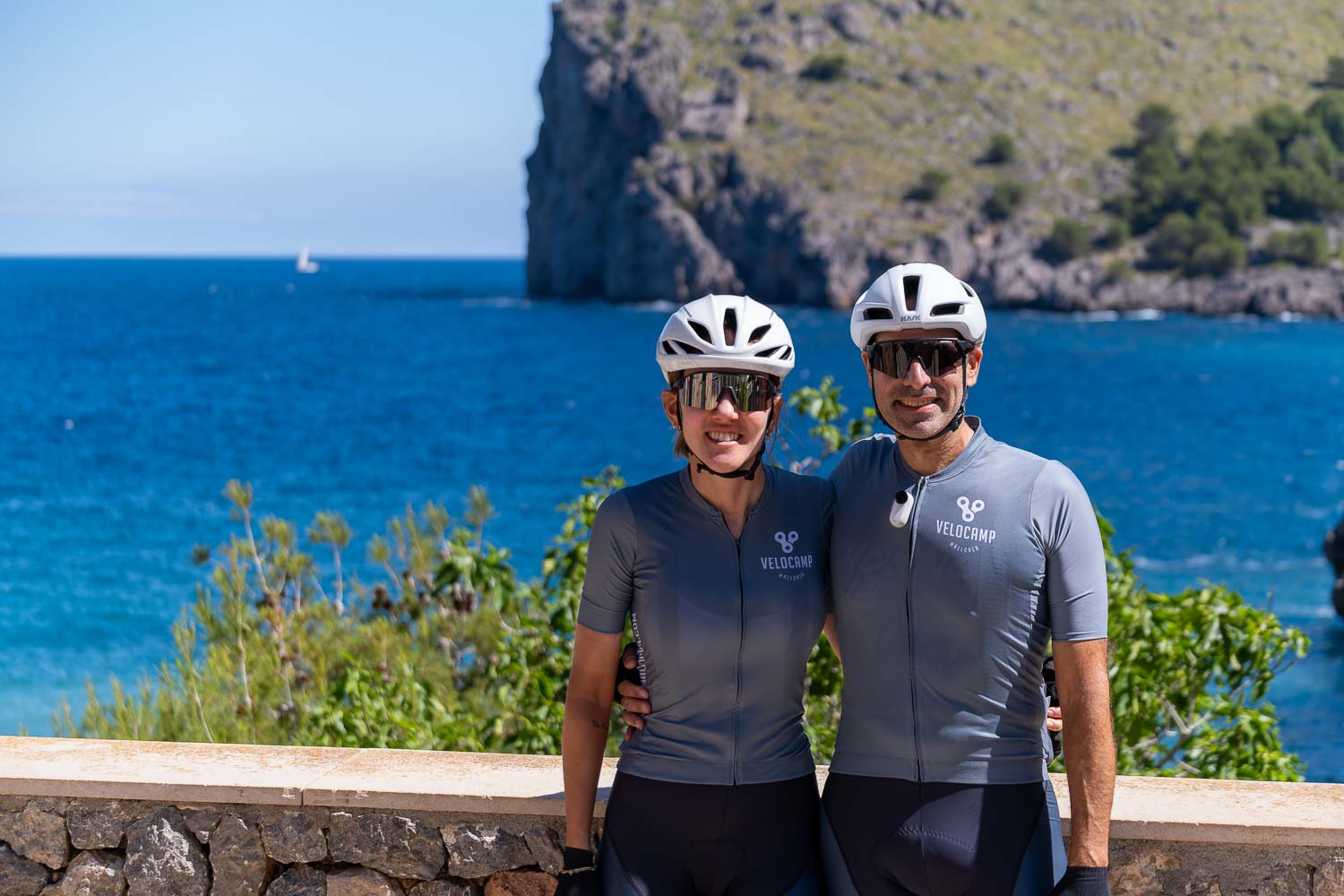 Two cyclists Port Sa Calobra