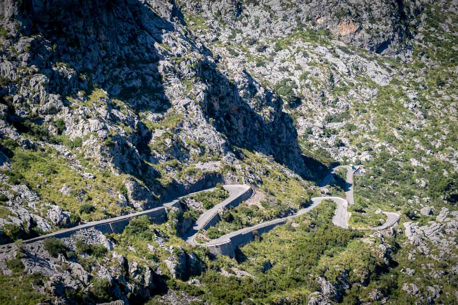 Sa Calobra switch backs