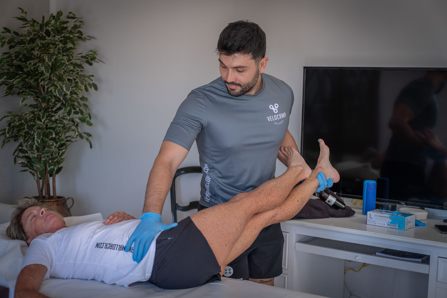 Velocamp massage leg up