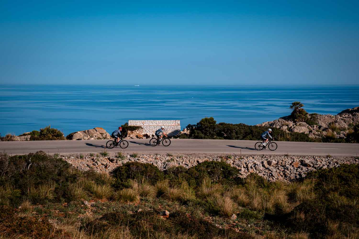 Ocean to side Formentor road