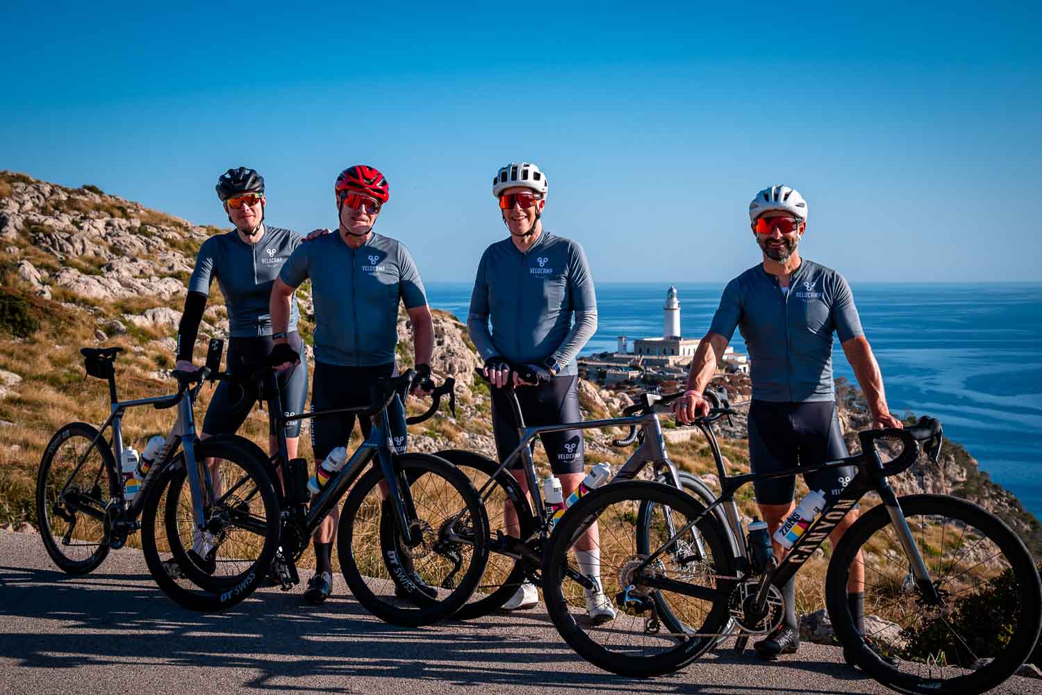 Group shot on Fomentor peak