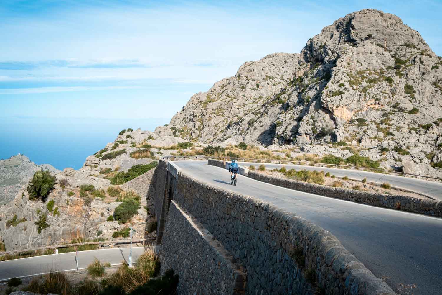 Descent to the cafe Sa Calobra