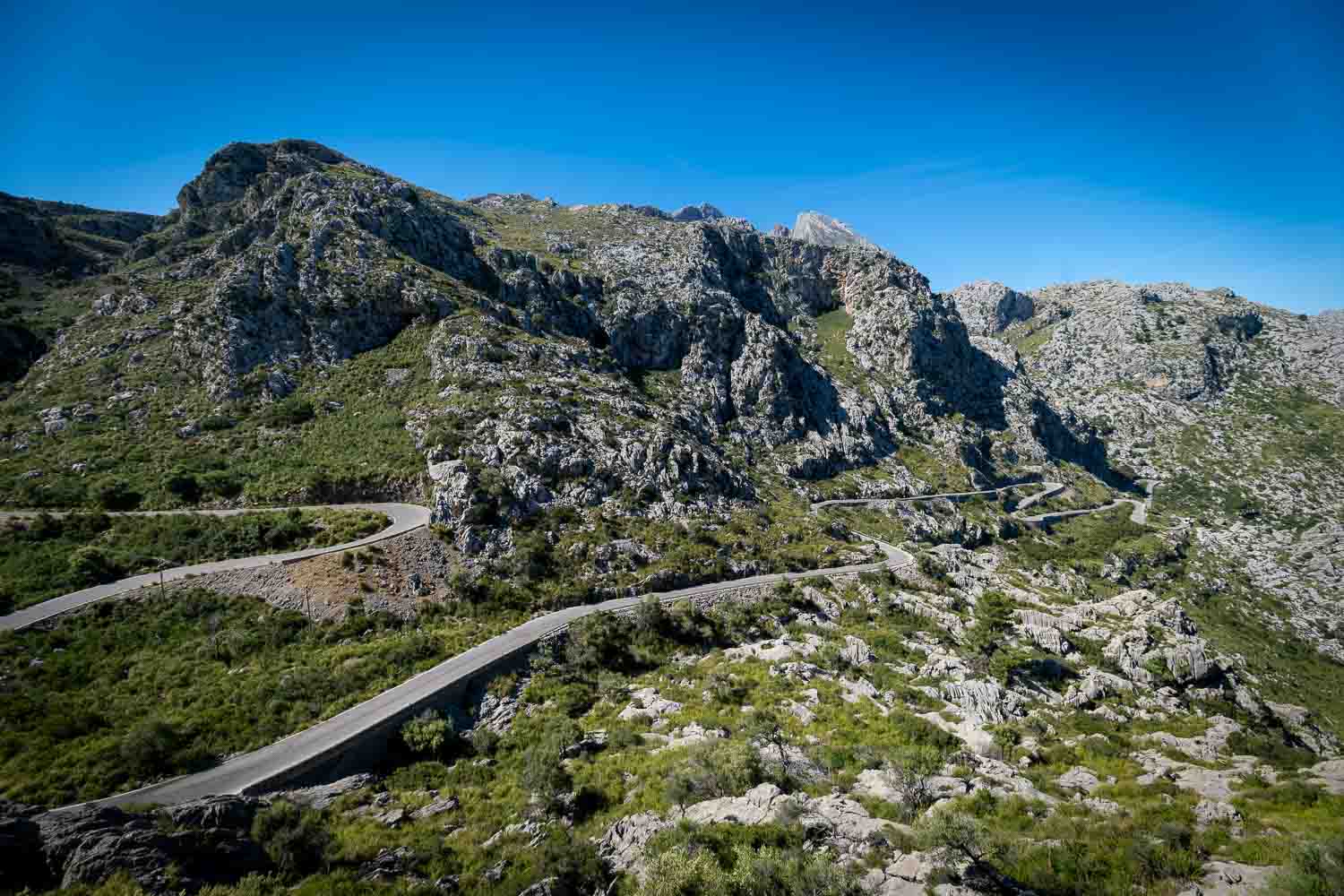 Epic switchbacks of Sa Calobra