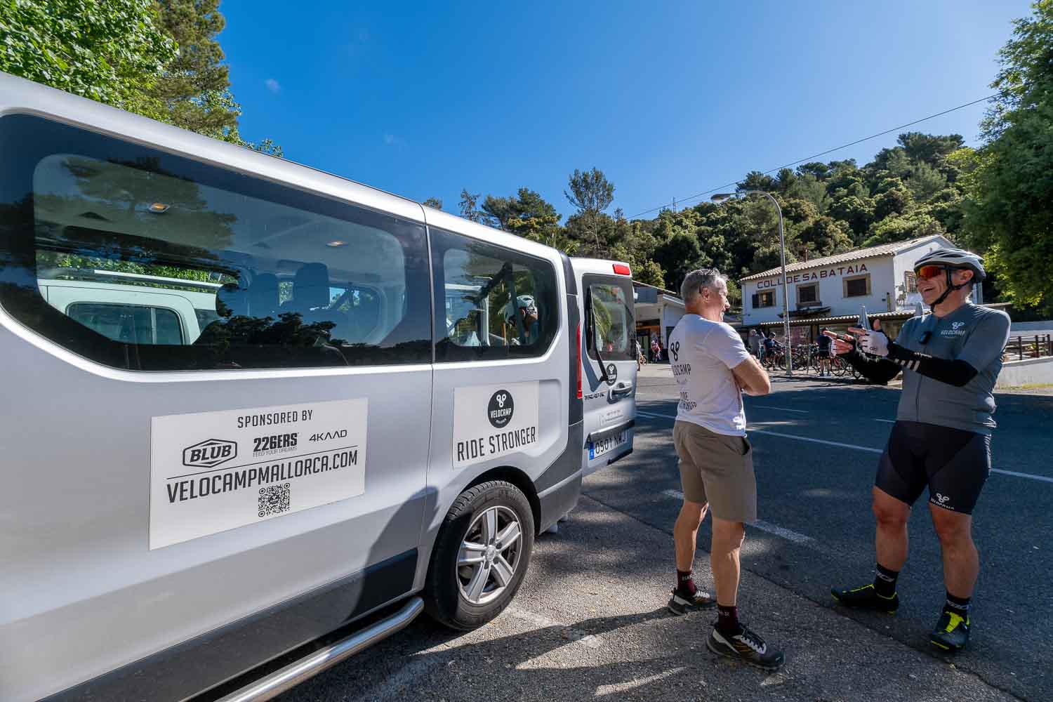 Velocamp support van Sa Batella