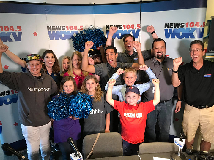 Child Cancer Fund News 104.5 WOKV Careathon, presented by Duval Asphalt, July 2018