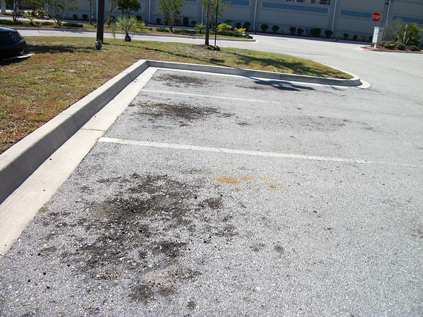 Gas & Oil Stains