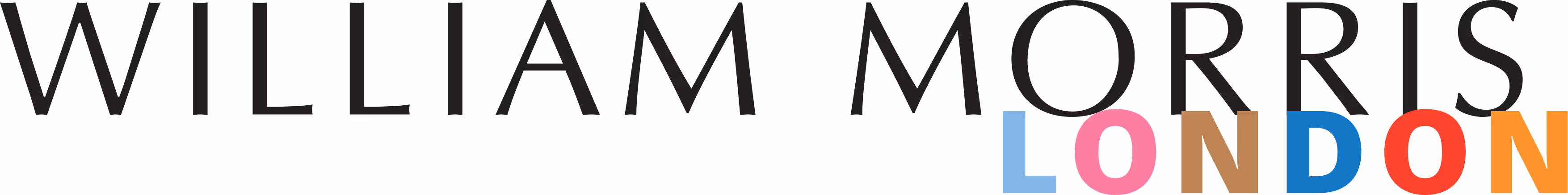 William Morriss Logo in Colour.