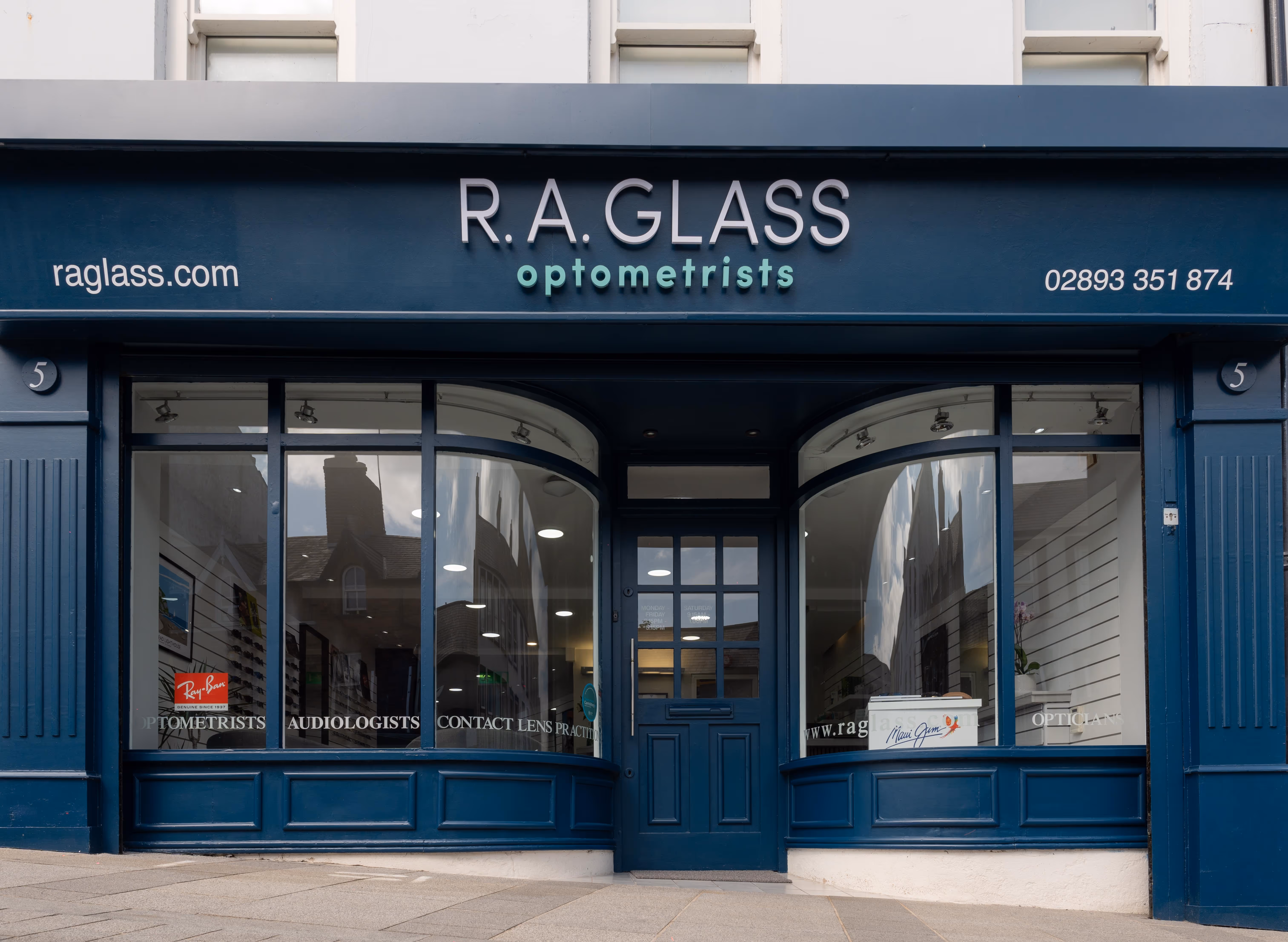 R.A.Glass Carrickfergus Exterior Full shot