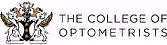 College of Optometrists logo with heraldic crest and professional organization name