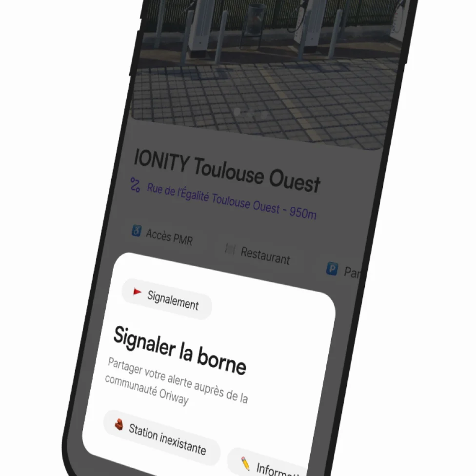 Visuel Oriway signalement borne