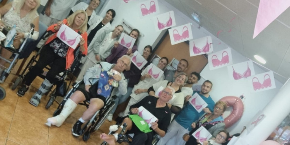 Octobre Rose au SMR Le Colombier : solidarité et sensibilisation contre le cancer du sein