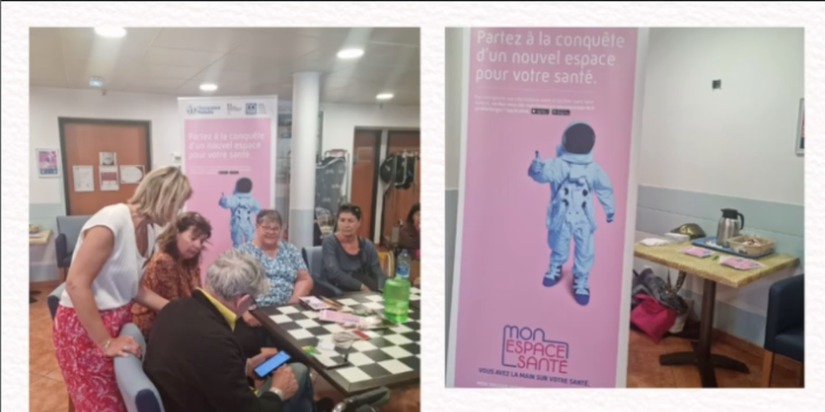 Découverte et apprentissage de Mon Espace Santé au SMR Le Colombier