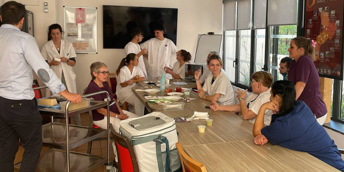 Améliorer l’alimentation adaptée : retour sur la présentation Nutrisens au SMR Le Colombier