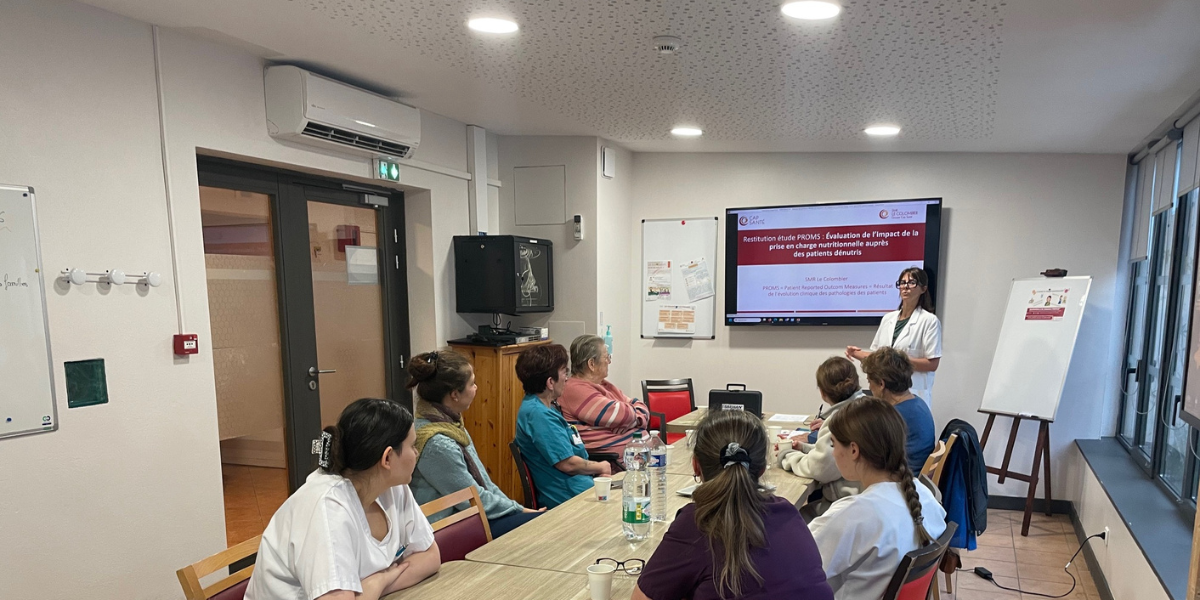 Poursuivre la lutte contre la dénutrition : une nouvelle étape au SMR Le Colombier