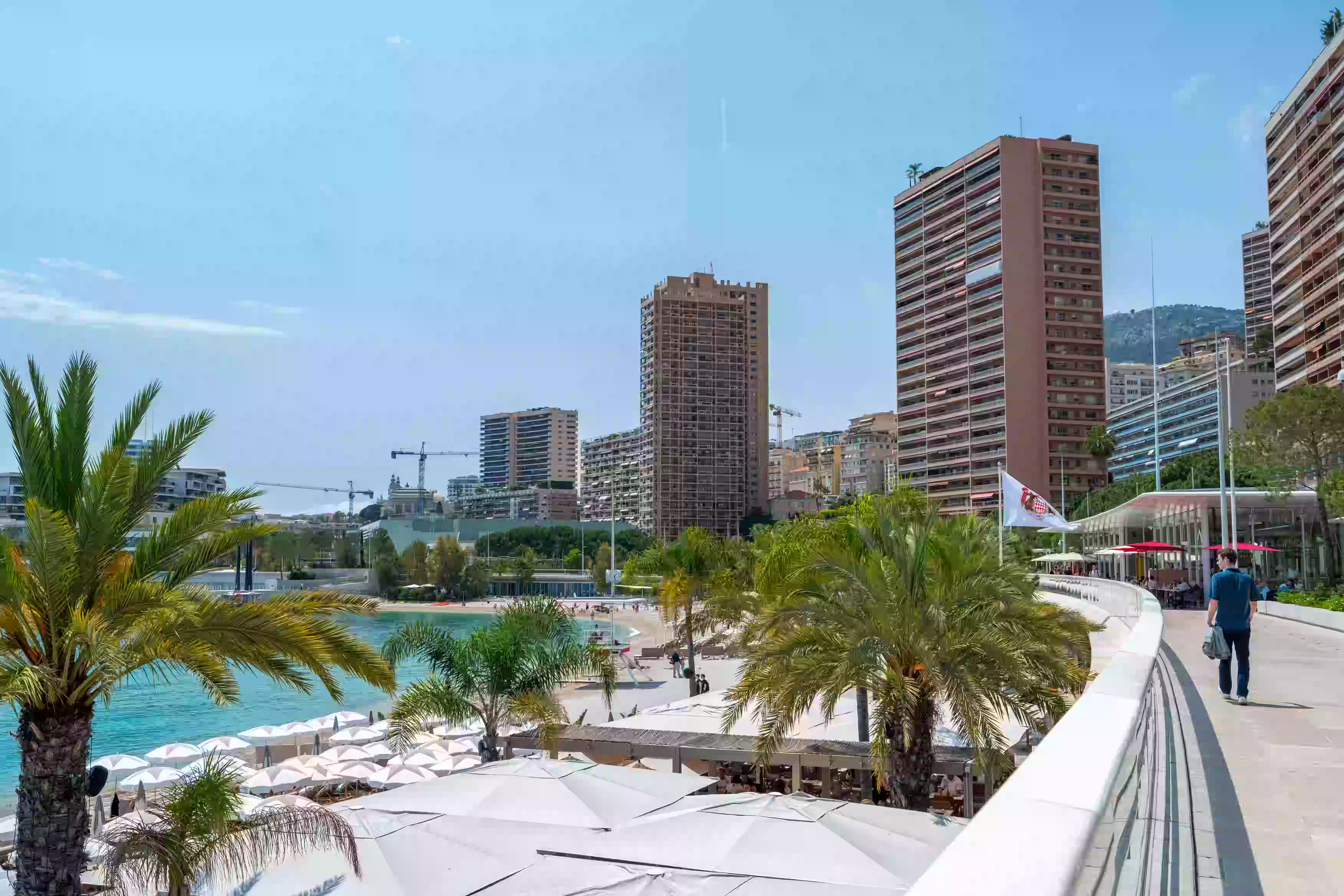 Larvotto district in Monaco