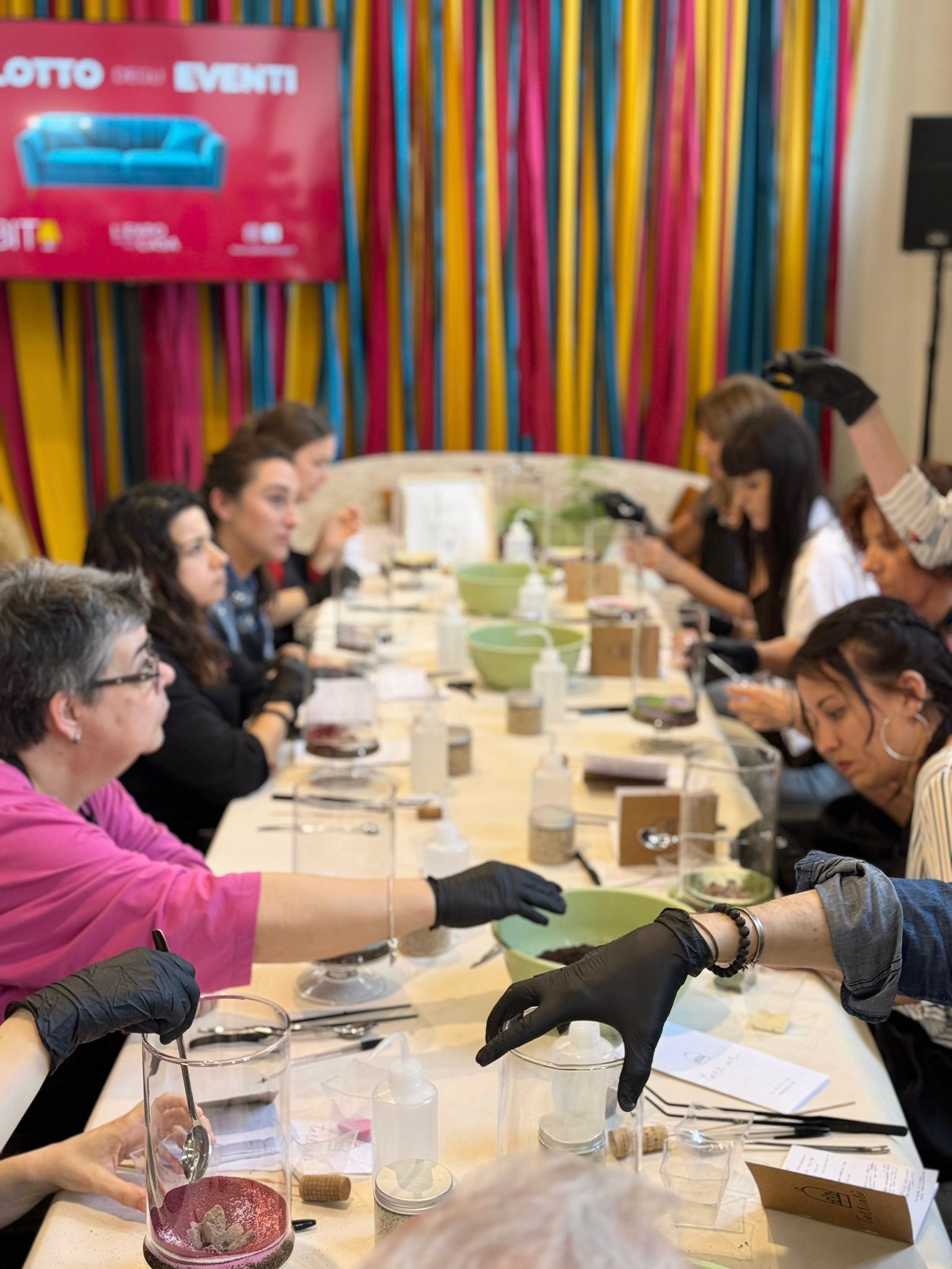 image of worship service in progress (for a church & cathedral)