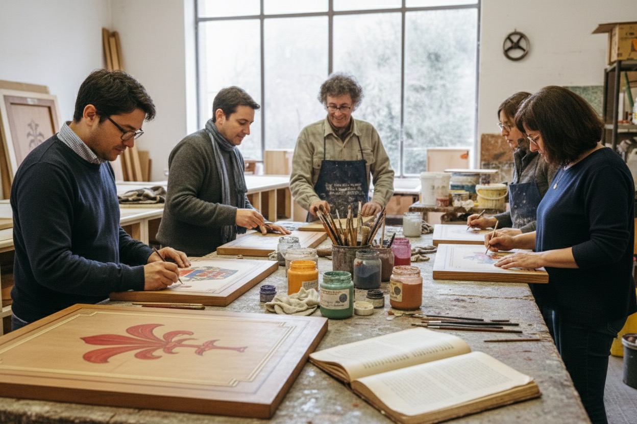 image of worship service in progress (for a church & cathedral)