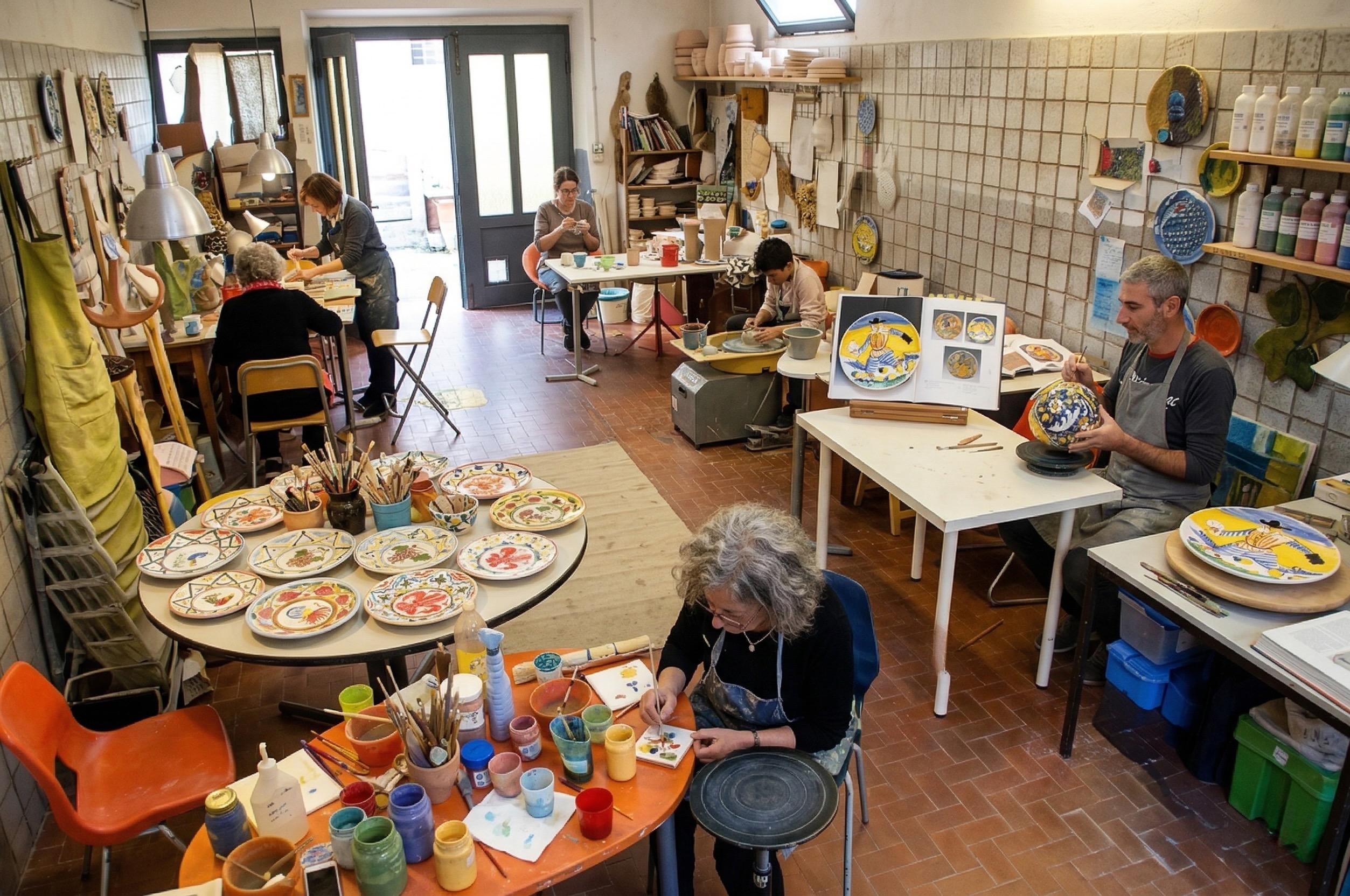 I Colori del Rinascimento: Workshop di Decorazione Ceramica a Firenze