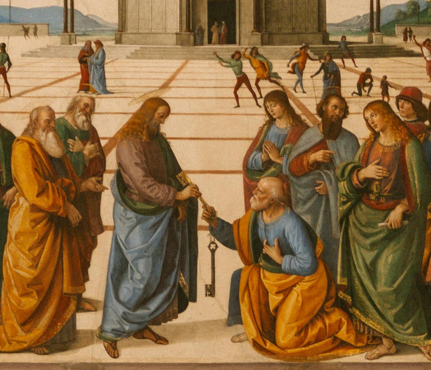 We pray for all the Cardinals as they gather together to elect the new Supreme Pontiff.