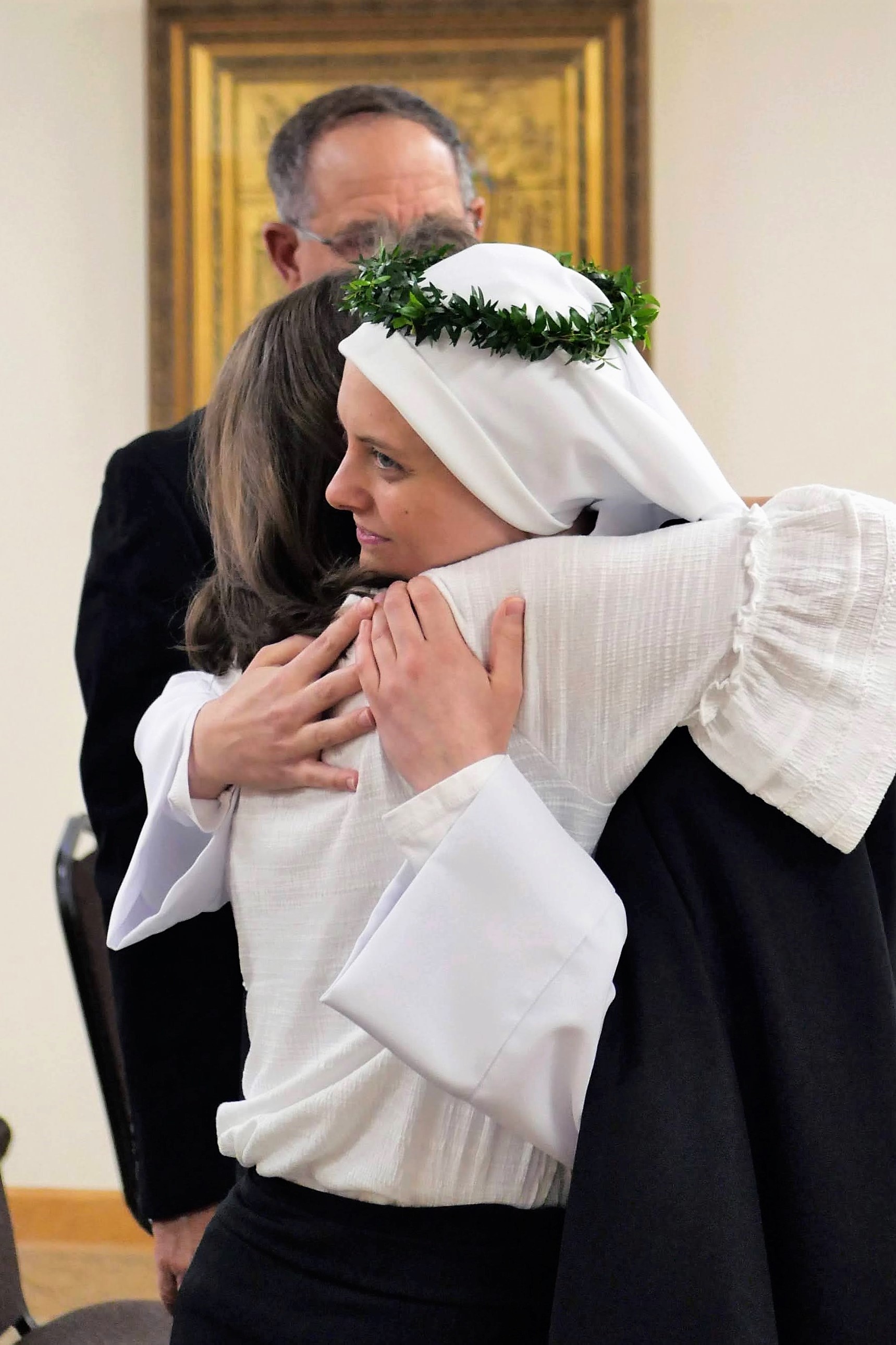 Sr. Petra, OP, makes her First Profession of Chastity, Poverty, and Obedience.